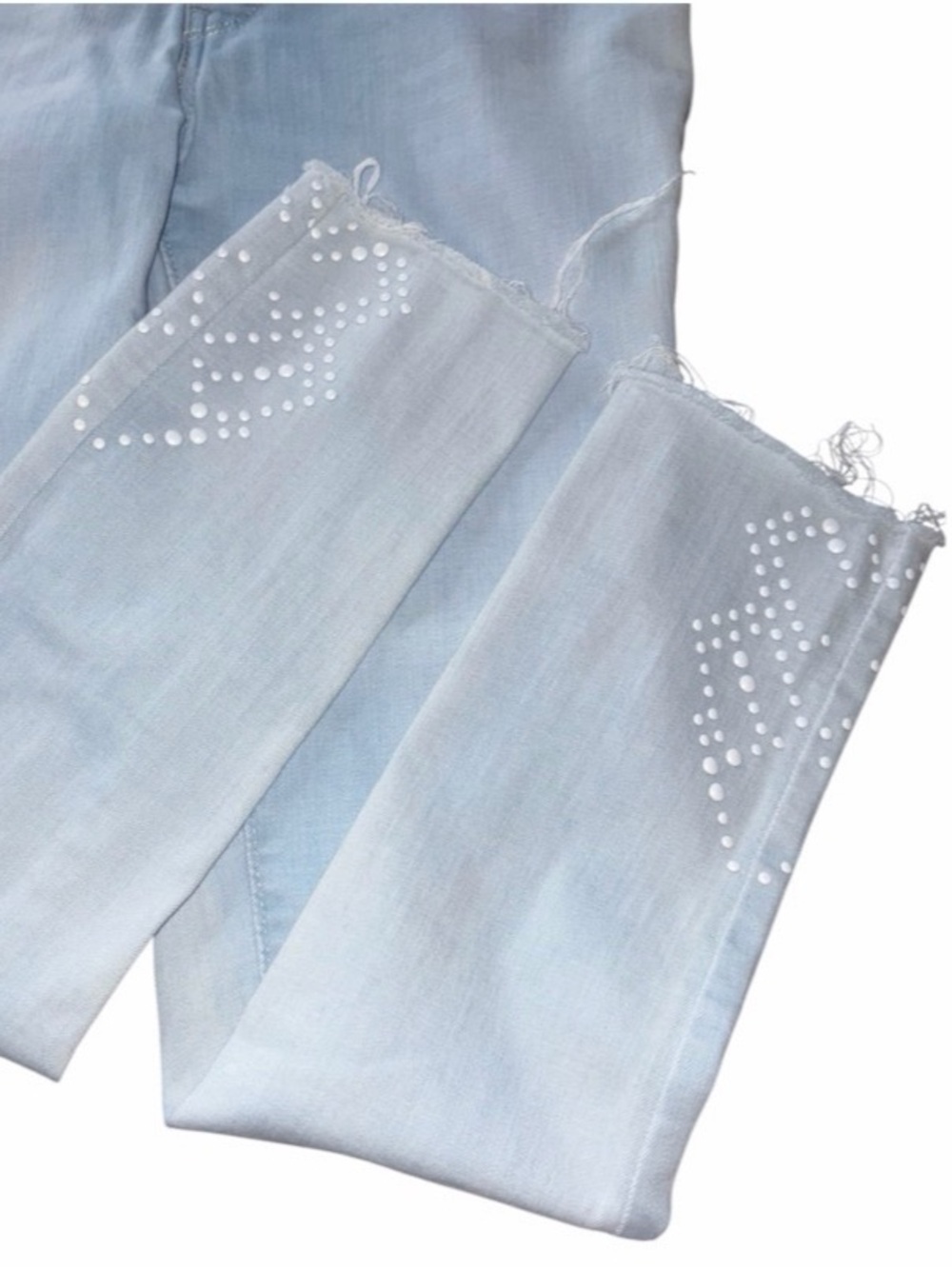 Levi’s 711 Studded Sparkle Ankle Skinny Jeans